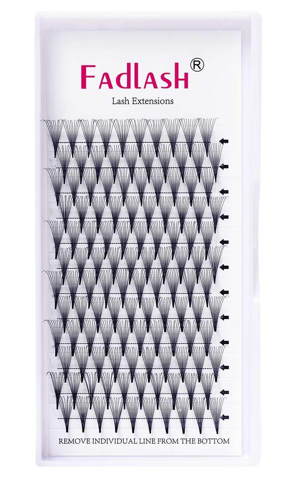 10D Pre-fanned Eyelash Trays