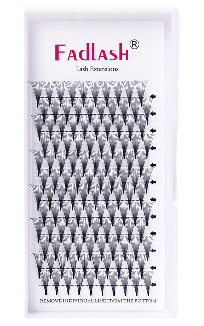 10D Pre-fanned Eyelash Trays