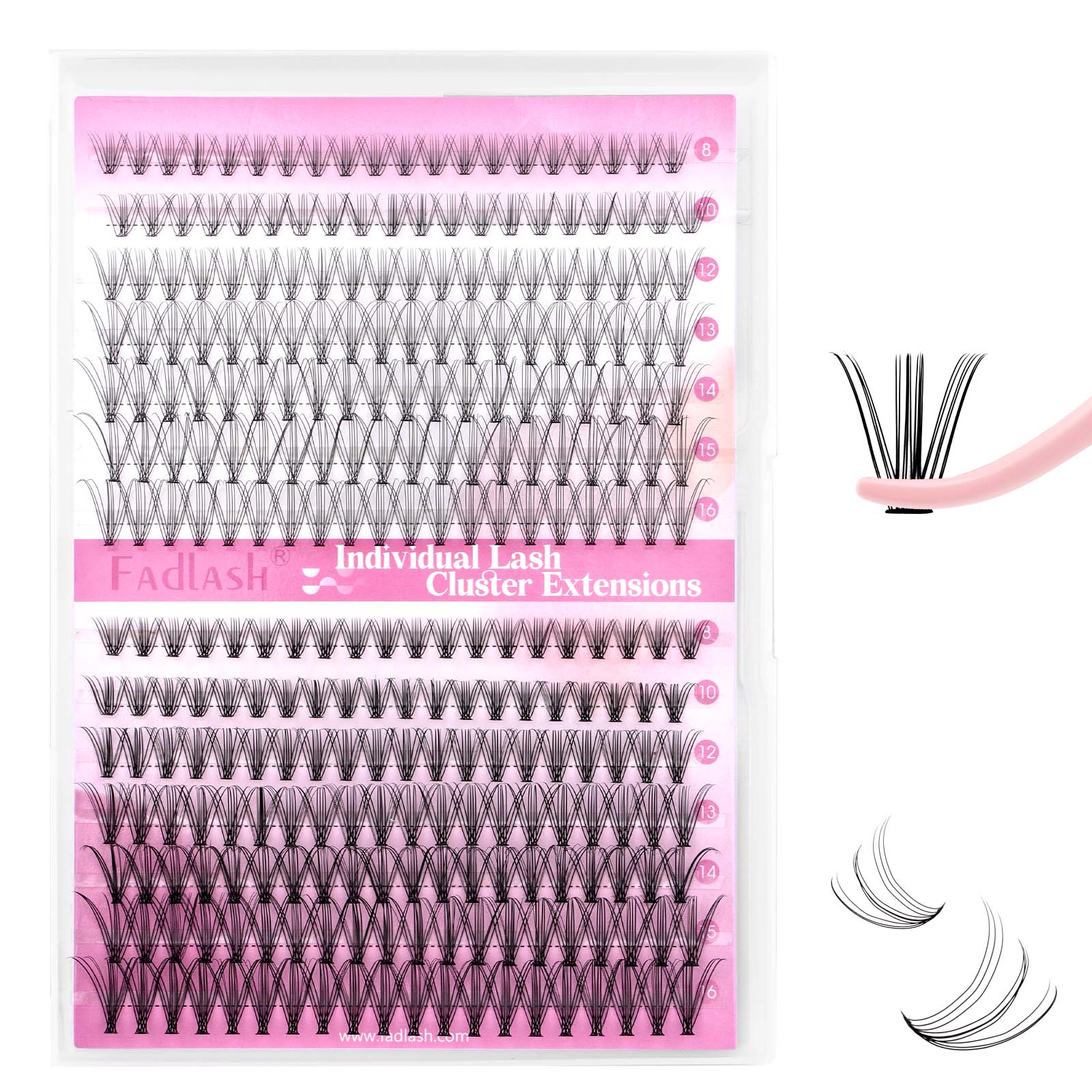 10D+20D Fadlash house eyelashes​