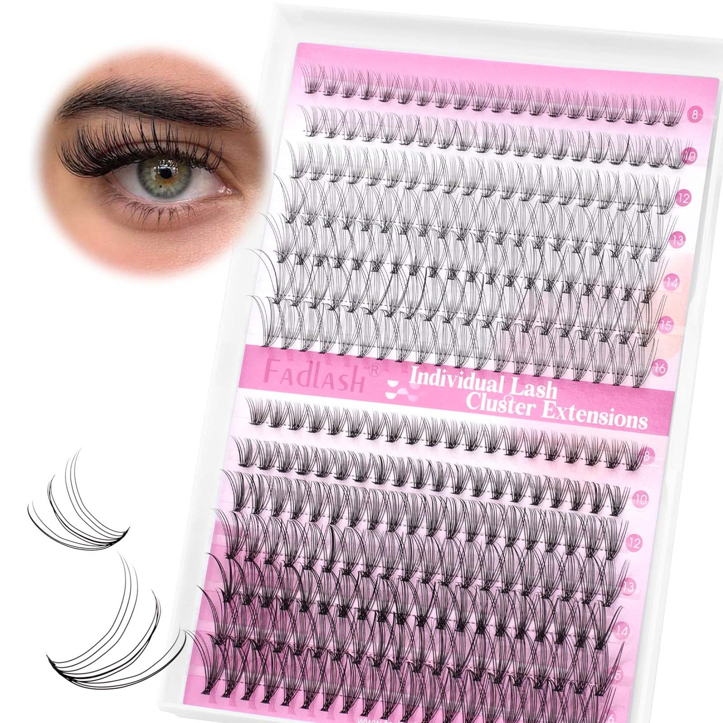 10D+20D long fake eyelashes​