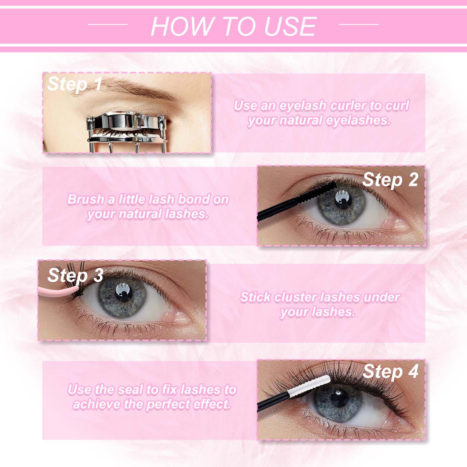 DIY eyelash set