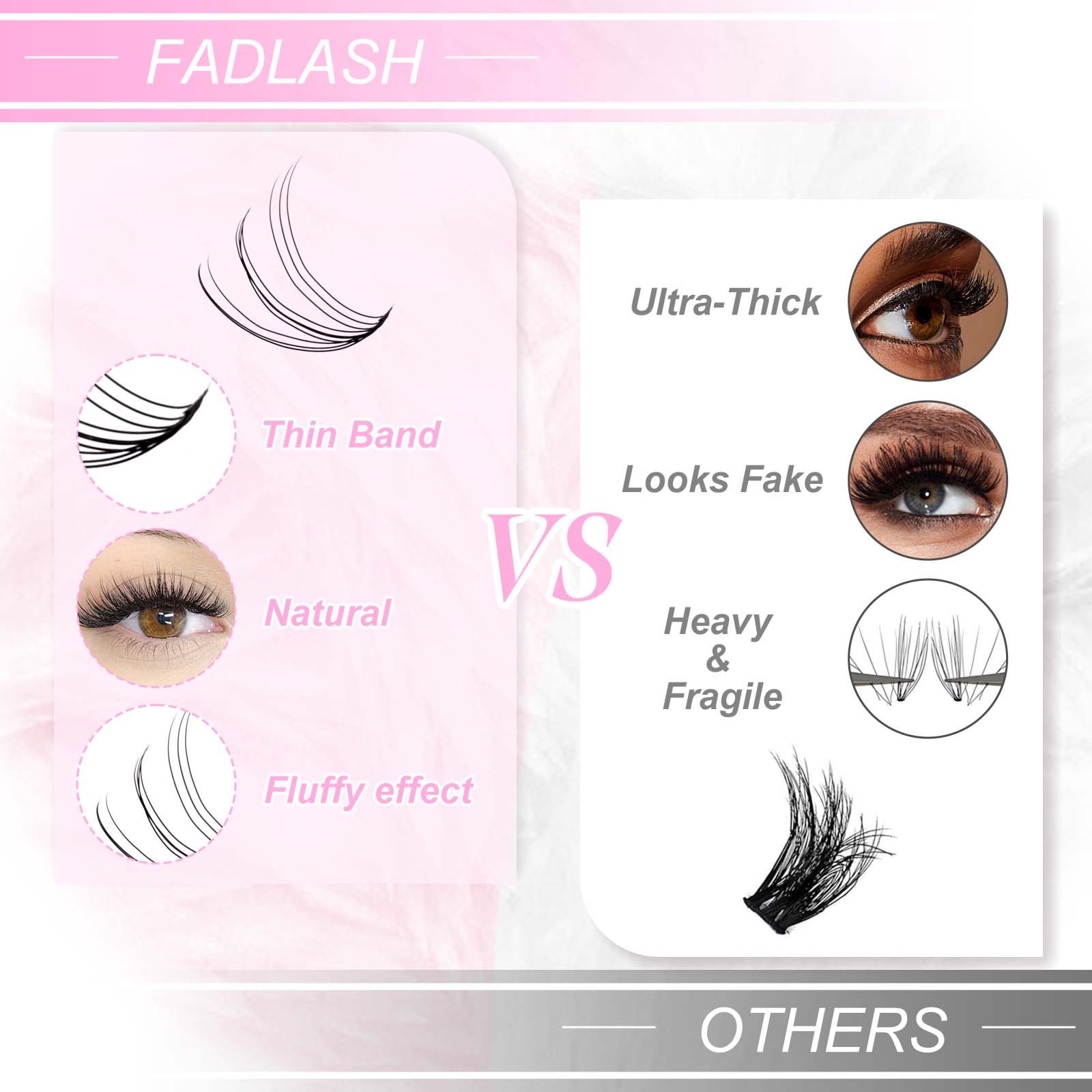 10D+20D lash extension lashes​