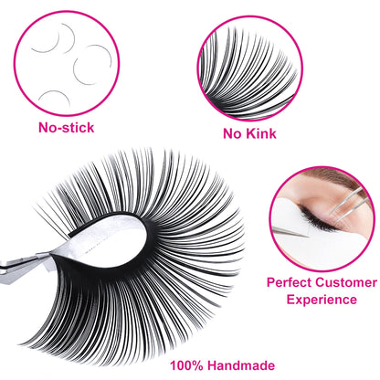 20-25mm Mixed Tray Individual Lash Extensions - Fadlash