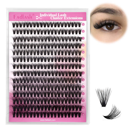 40P self adhesive lash clusters​ 