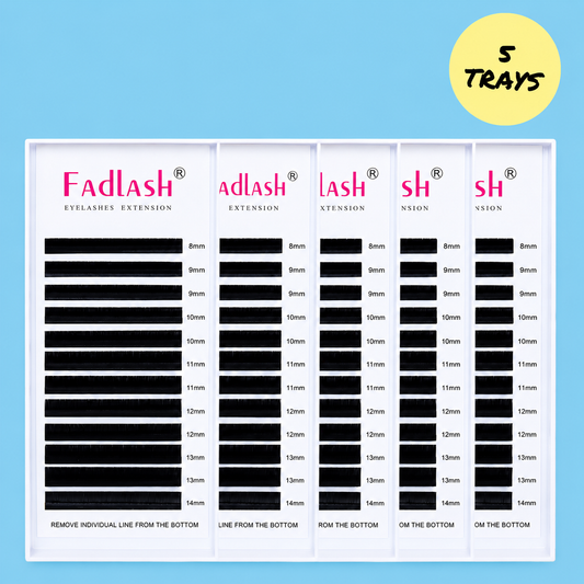 Premium Easy Fan Lashes | 5-Tray Bundle