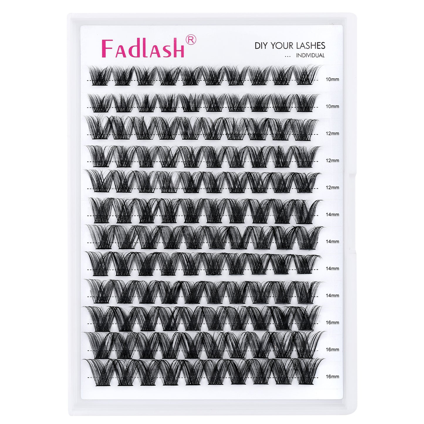 natural lash clusters​ F01