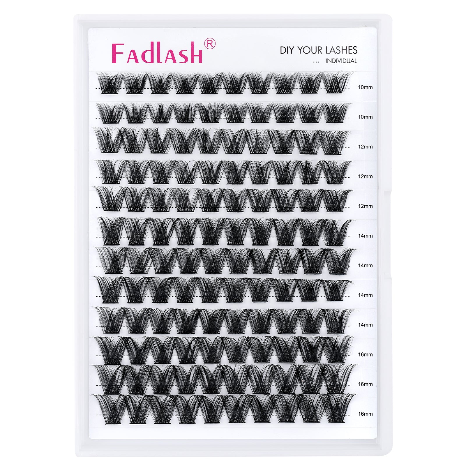 natural lash clusters​ F01