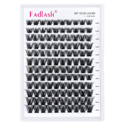 natural lash clusters​ F01