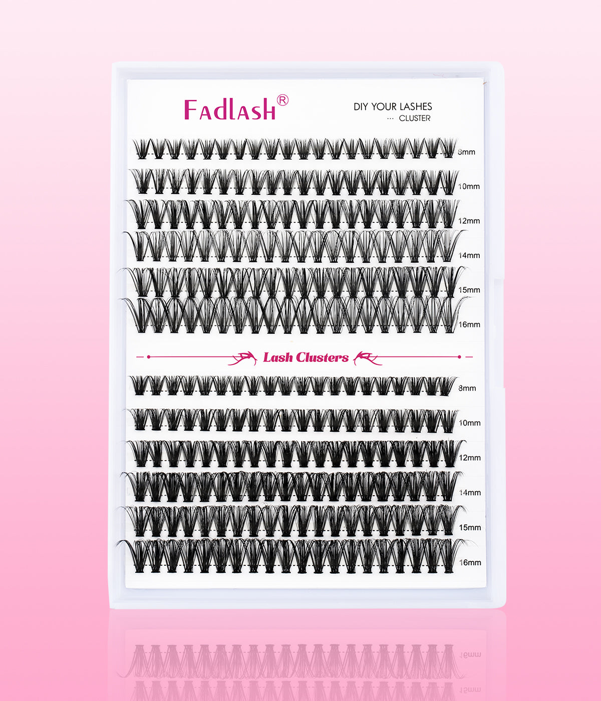 Chick DIY Lash Kit 30P+40P Cluster Lashes - Fadlash