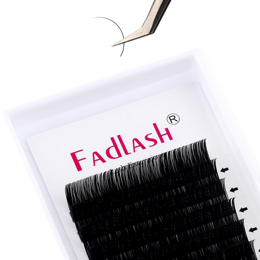 8mm classic lash extensions single length variant C curl