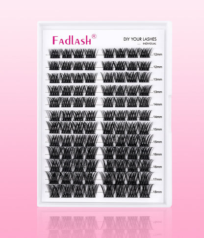 manga lashes clusters​ Fadlash