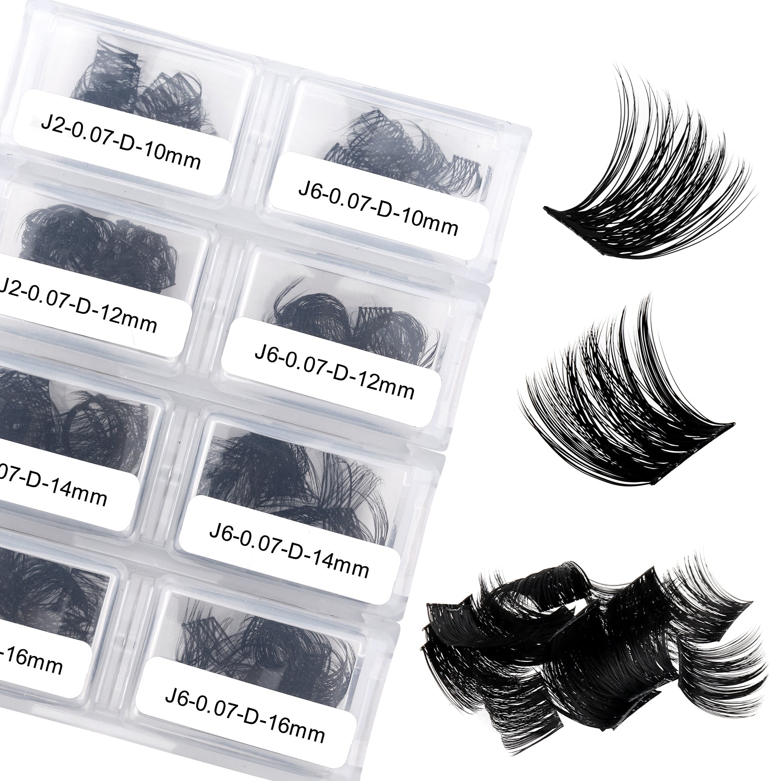 Mix DIY Cluster Lashes - Fadlash