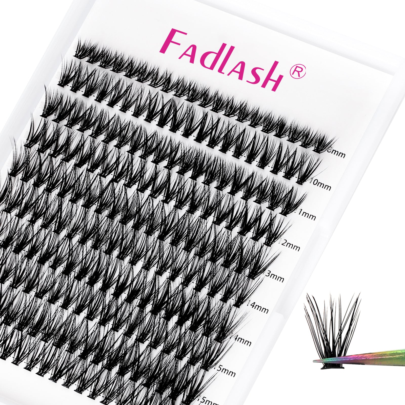 40P Cluster Lashes Plus - Fadlash