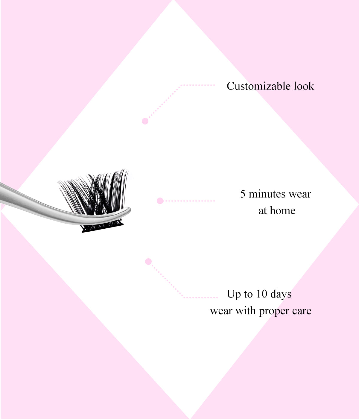 Fluffy Cluster Lashes Kit - Fadlash