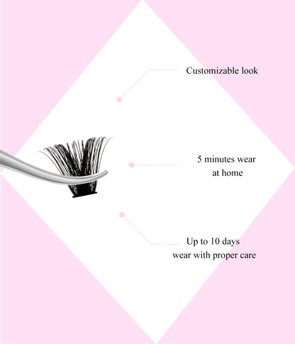 best cluster lashes to buy 60D