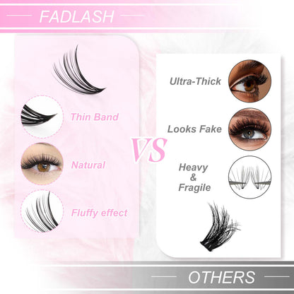 DIY eyelashes for eyelash extensions​ 30P