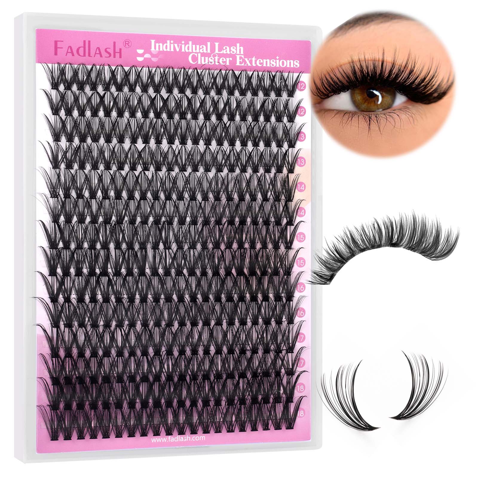 natural long eyelashes​ 30D