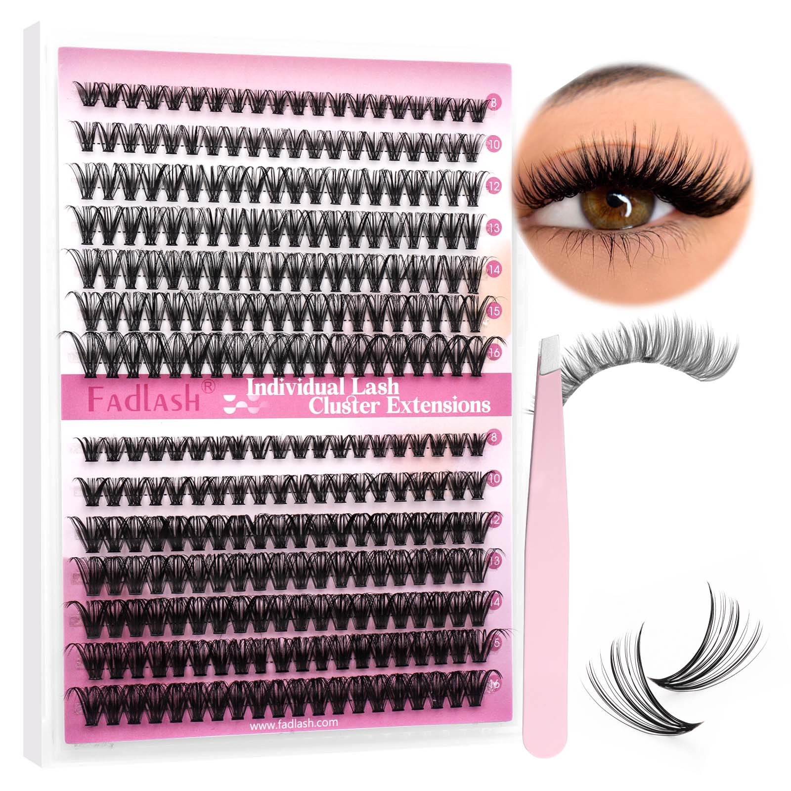 home diy Clustered eyelashes kits​
