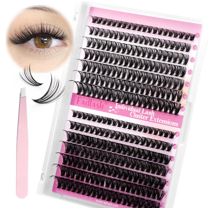 30D—clusters eyelash+40D