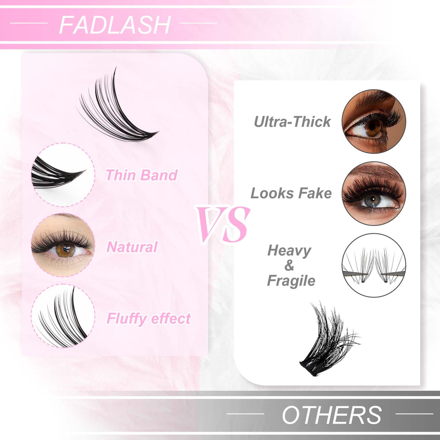 diy fake lashes​