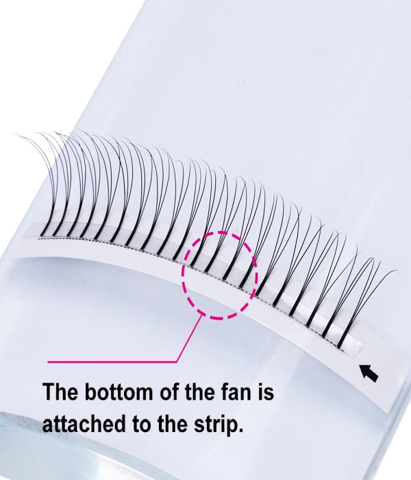 Heat Bonded Premade Fans