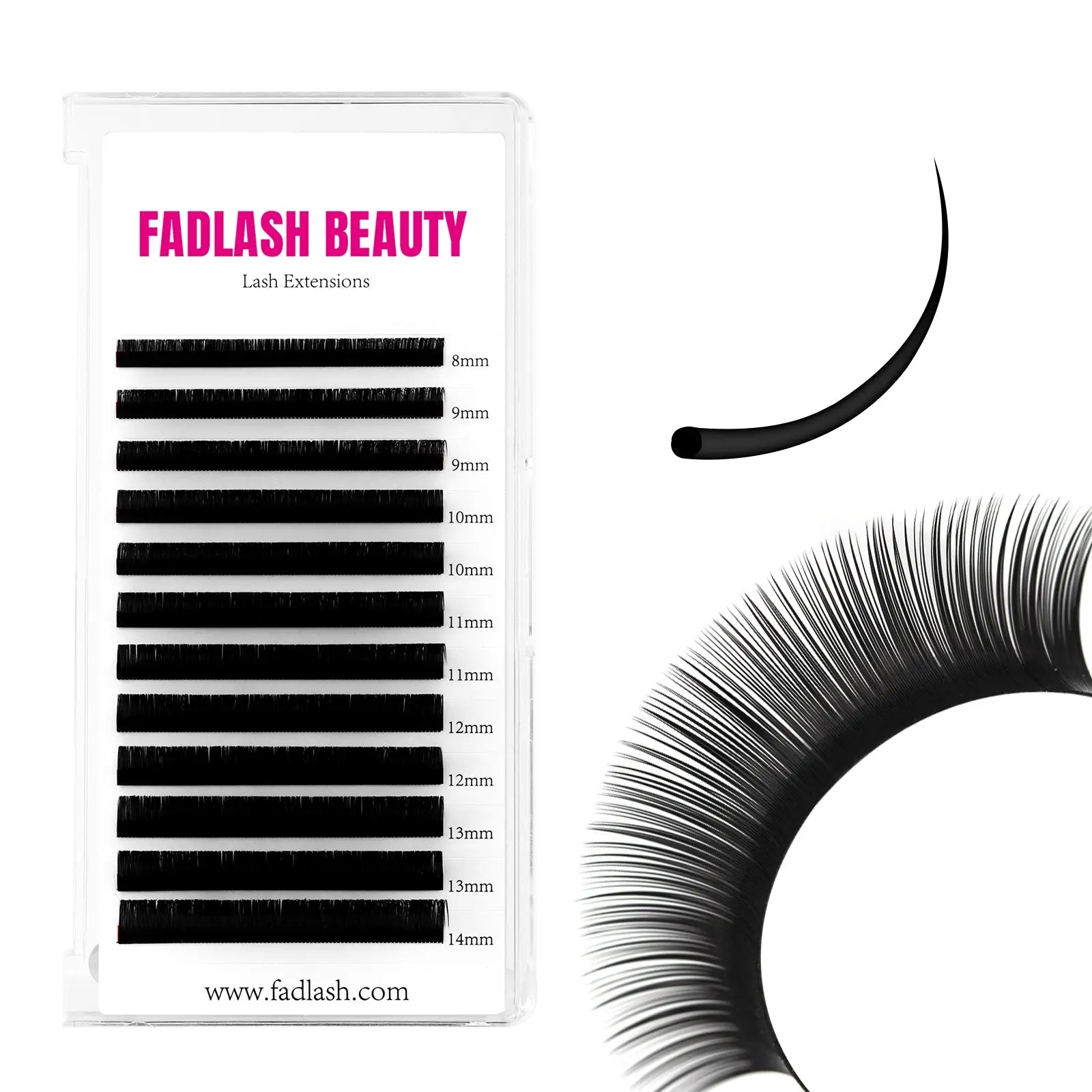 40 Lash Trays Classic/Easy Fan/ Premade Fan Small Bulk Order Fadlash