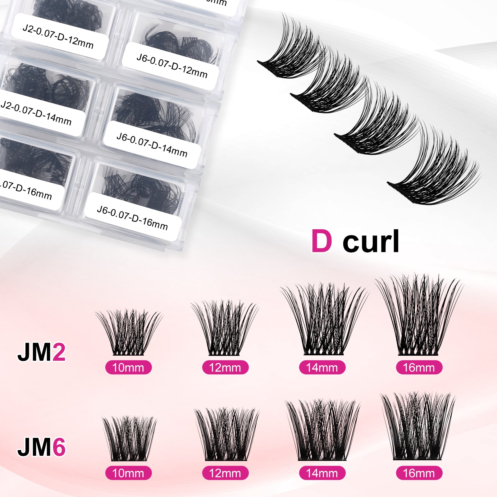 Mix DIY Cluster Lashes - Fadlash