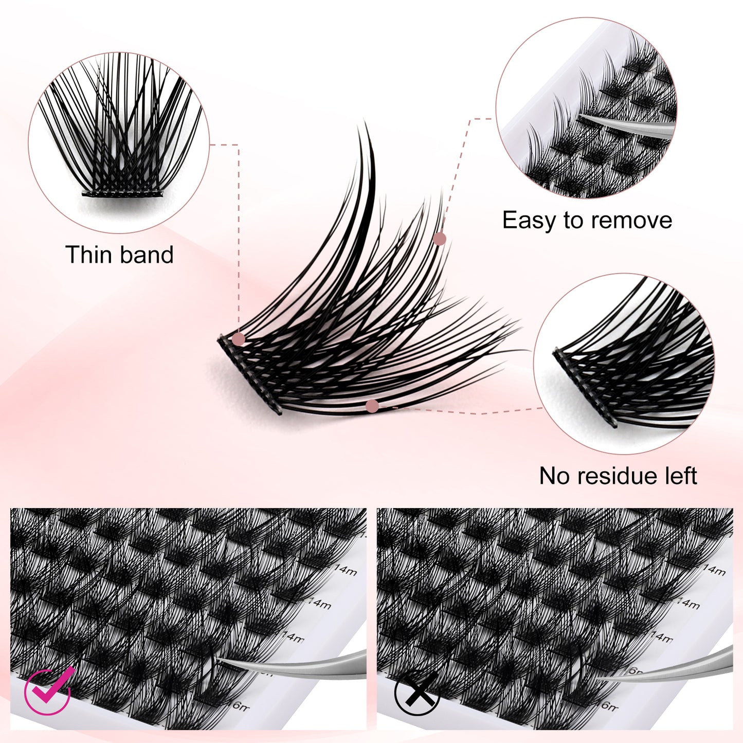 JN1 Cluster Lashes - Fadlash