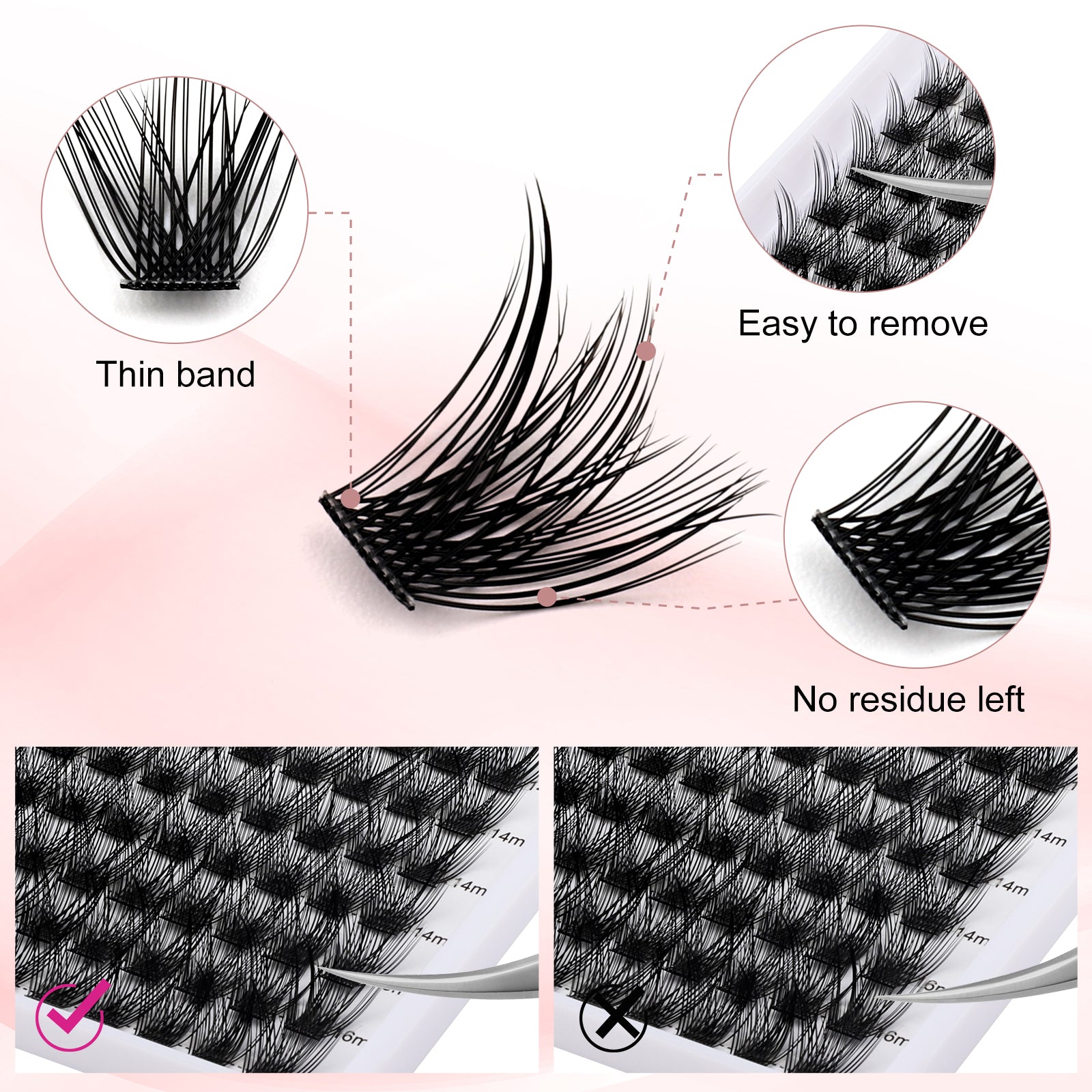 JN1 Cluster Lashes - Fadlash