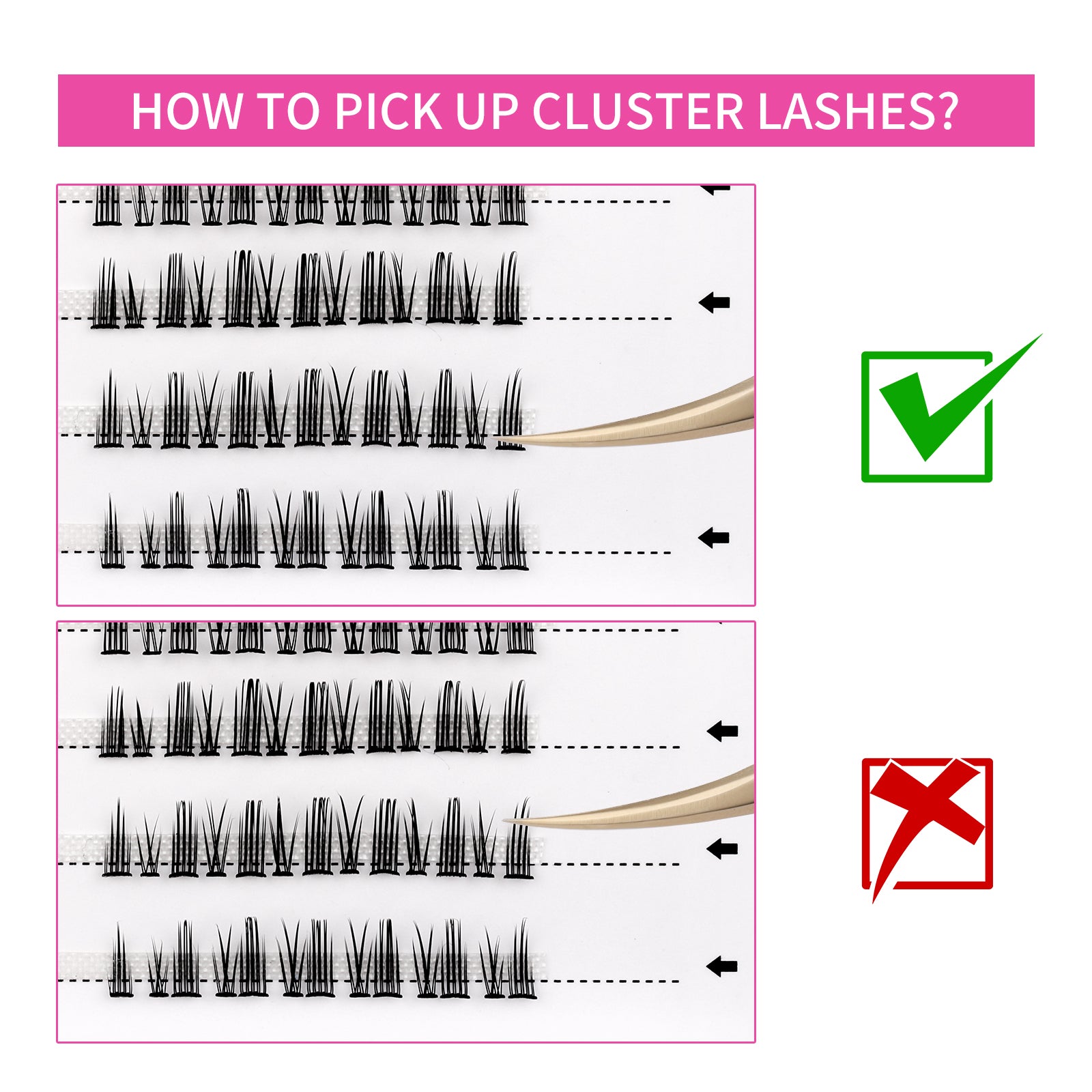 Little Devil Cluster Lashes - Fadlash