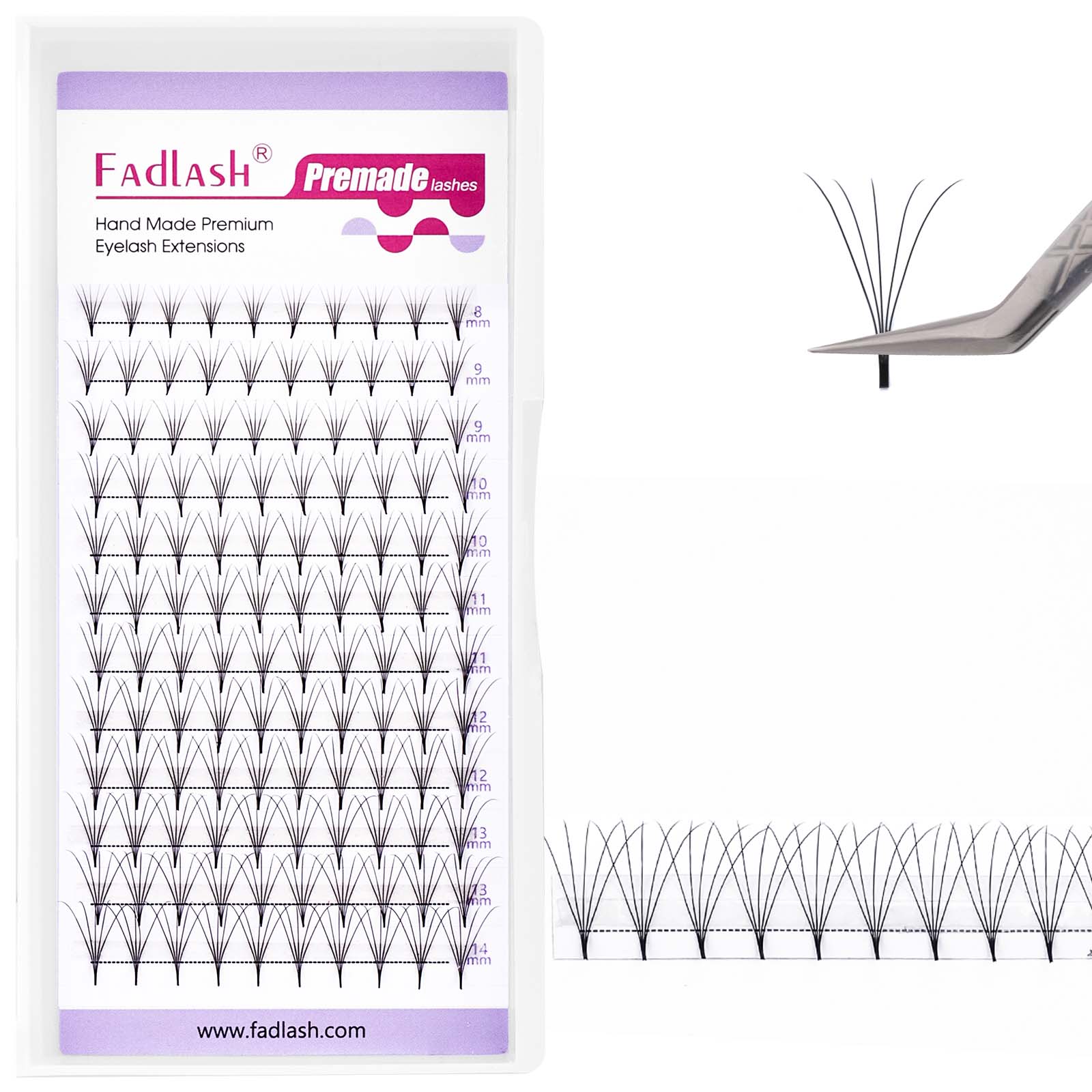 short volume eyelash extensions