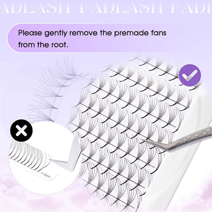 premade volume eyelash extensions