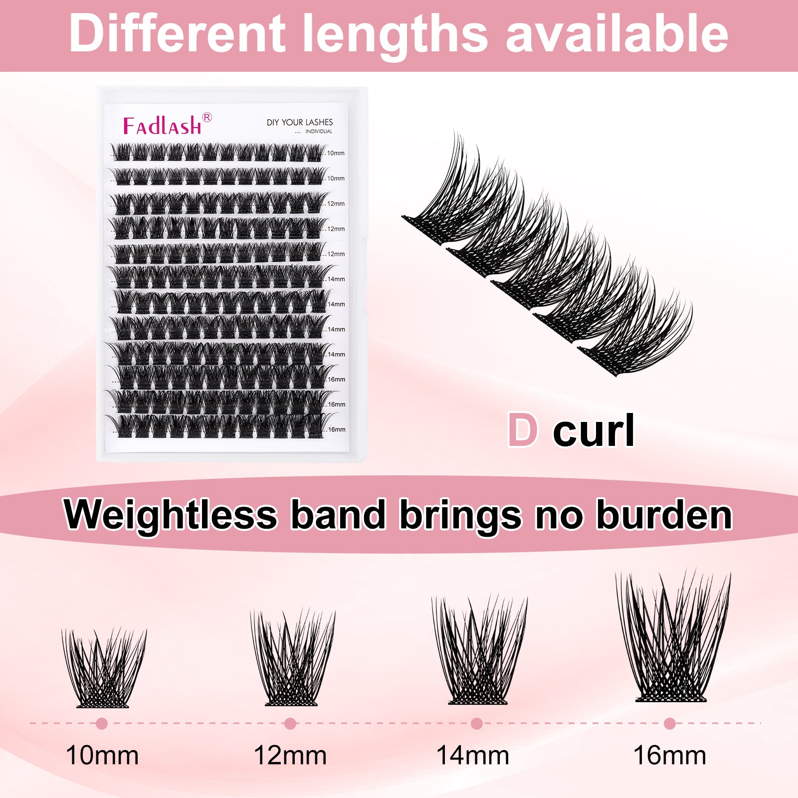 J02 Cluster Lashes - Fadlash