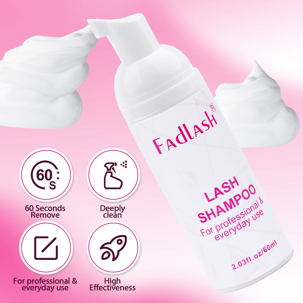 homemade lash shampoo