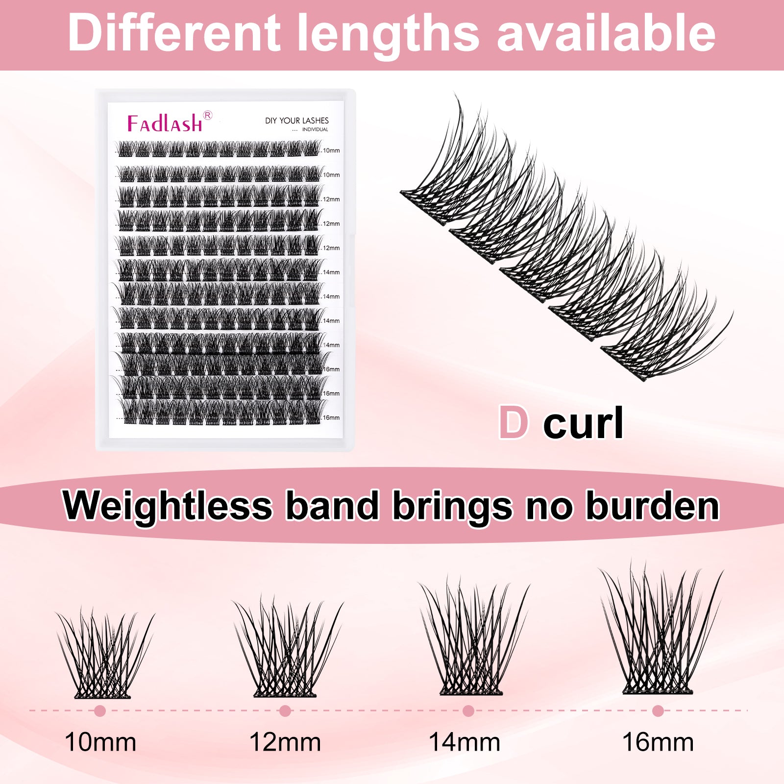 J03 Cluster Lashes - Fadlash