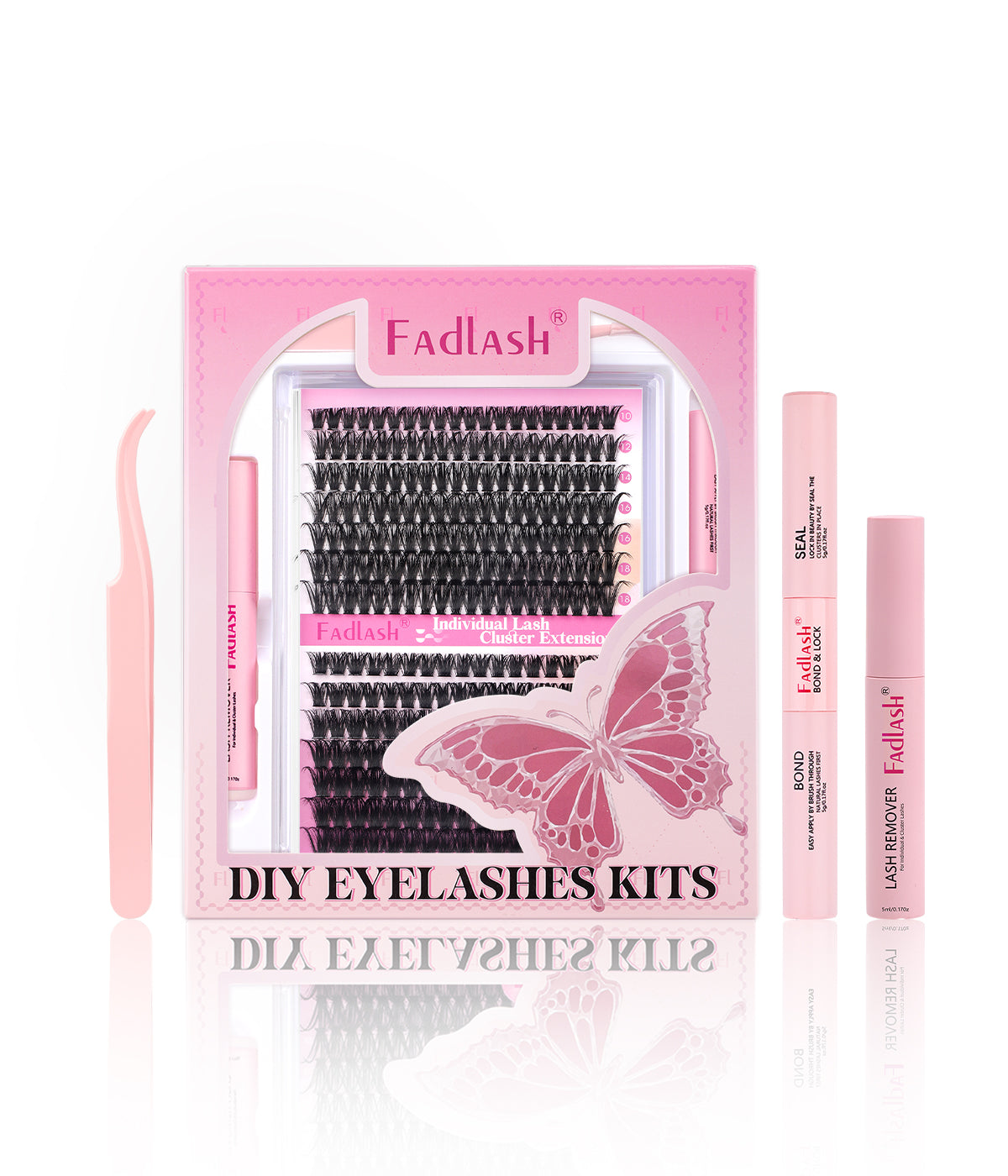 cluster false lashes 60D