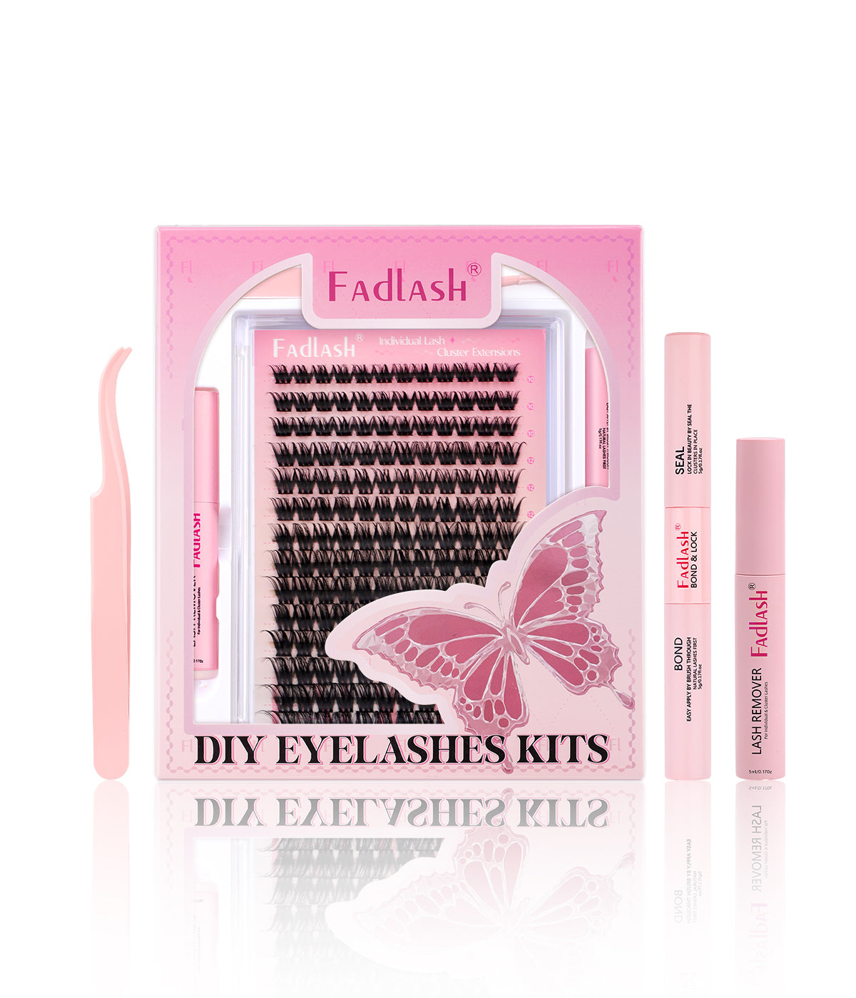 Wet Look DIY Lash Extensions Kit - Fadlash