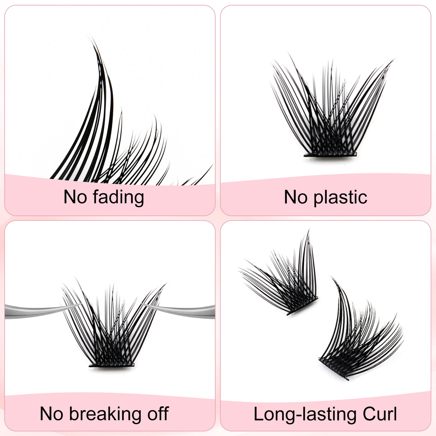 J04 Cluster Lashes - Fadlash