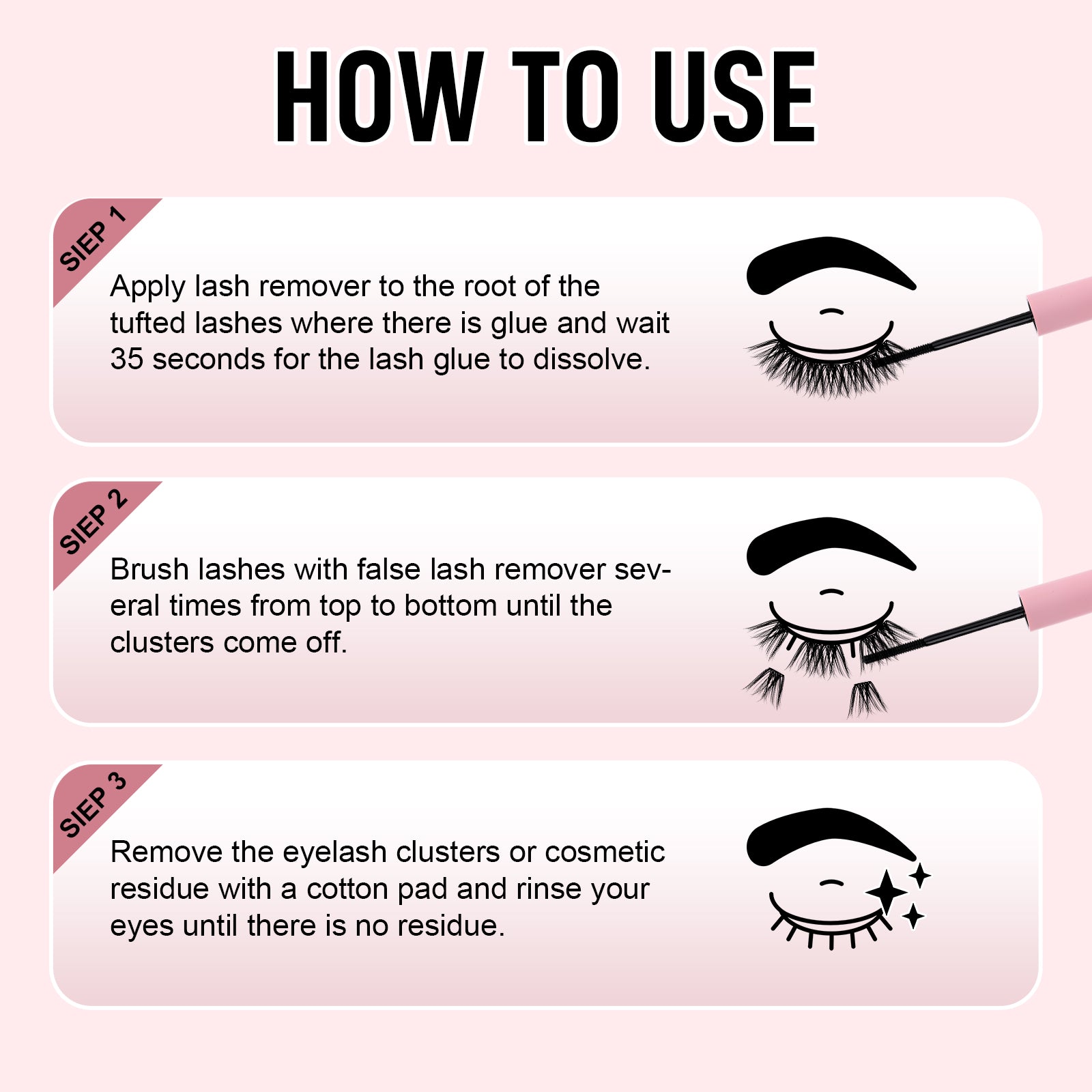 wispy hybrid lash clusters