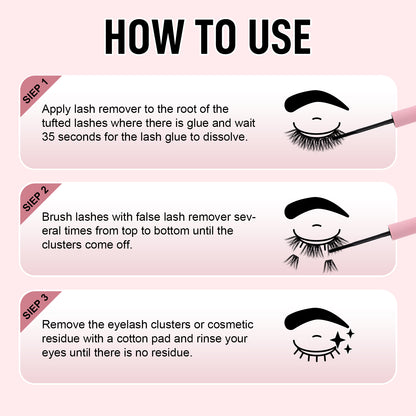 wispy hybrid lash clusters