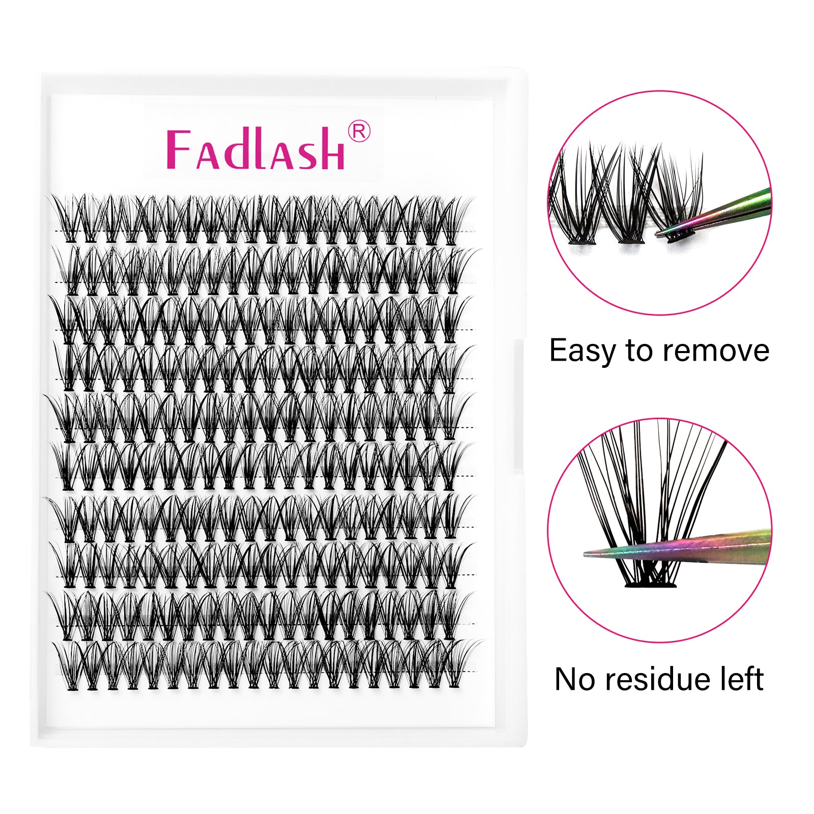 30P Cluster Lashes Plus - Fadlash