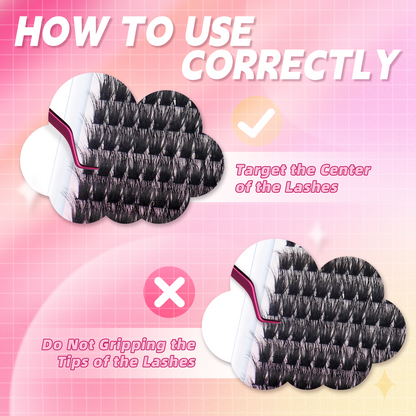 tpe 80d lash clusters kit​