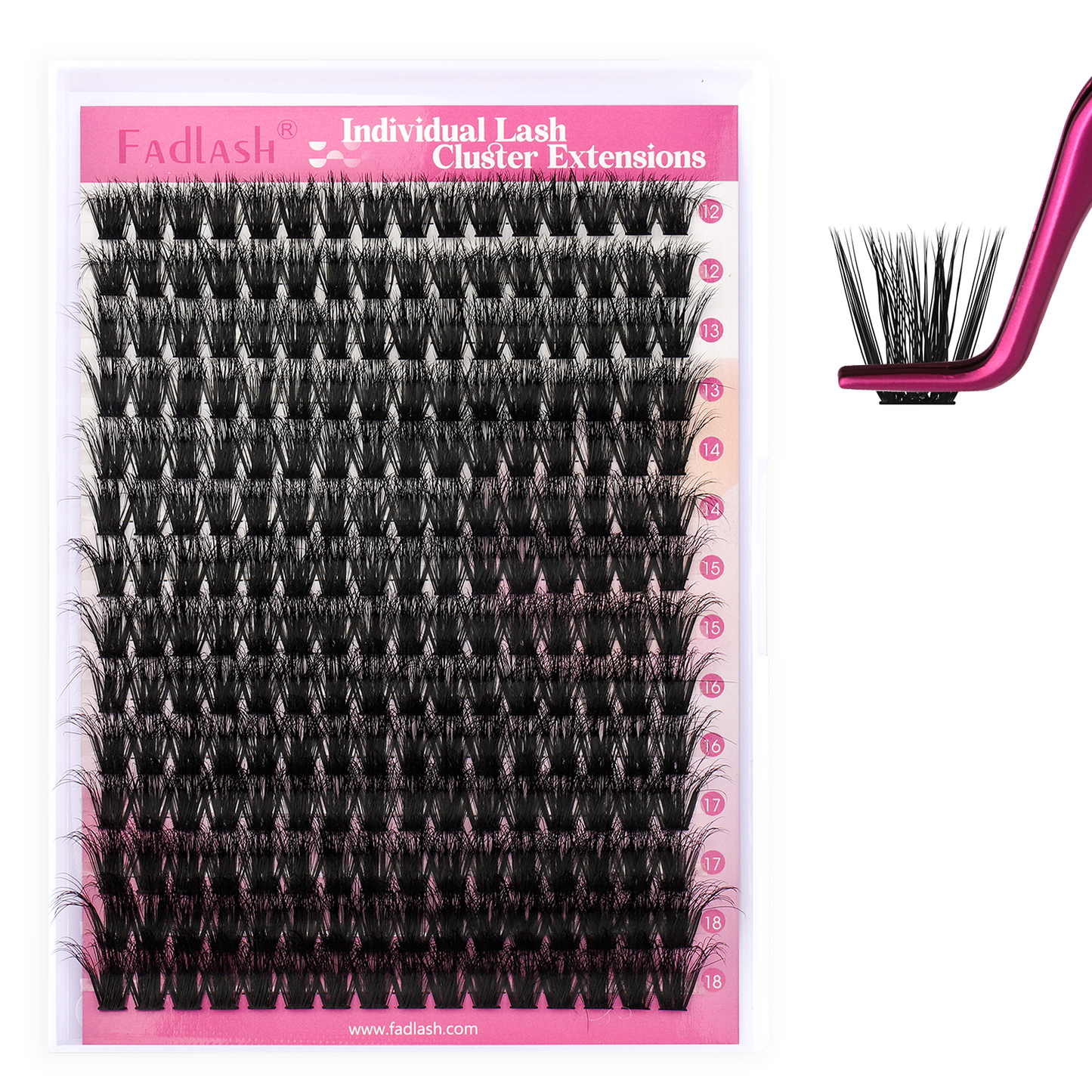 80D fairy lash clusters​ fadlash
