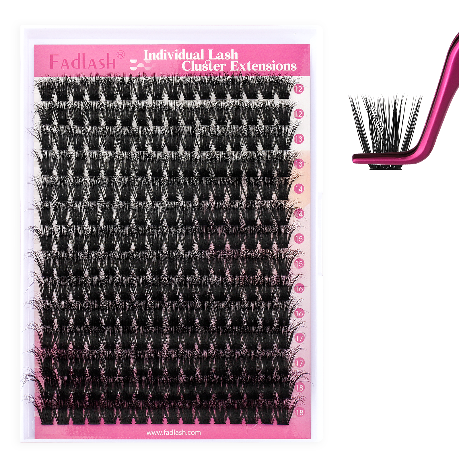 80D fairy lash clusters​ fadlash