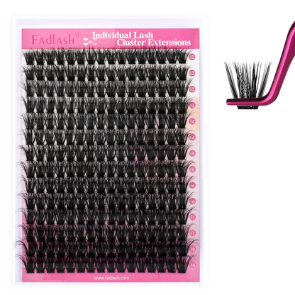 80D fairy lash clusters​ fadlash