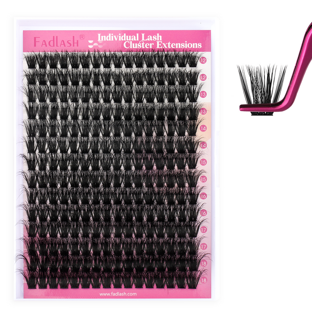 80D fairy lash clusters​ fadlash