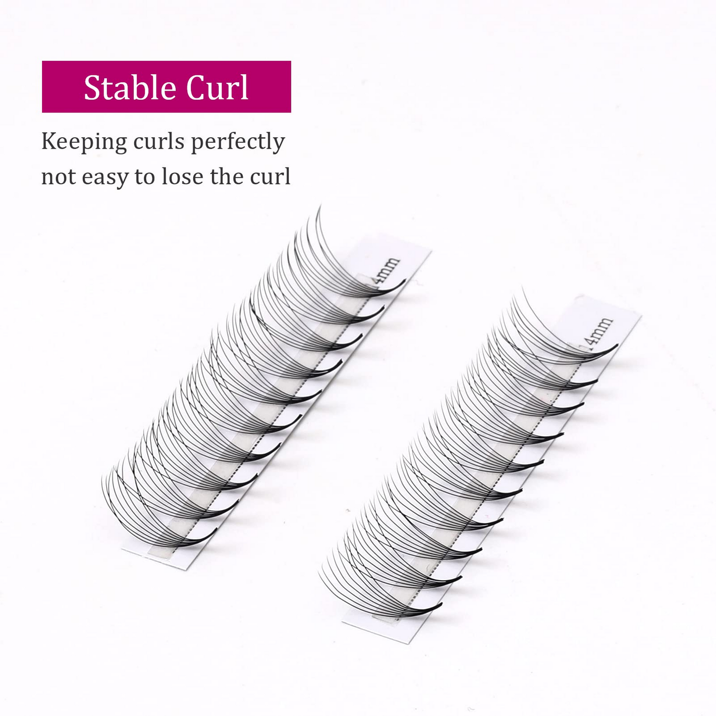 handmade 8D premade lash fans in 0.07mm