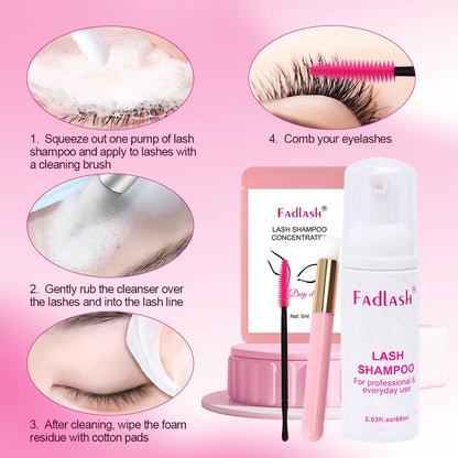 best diy lash shampoo