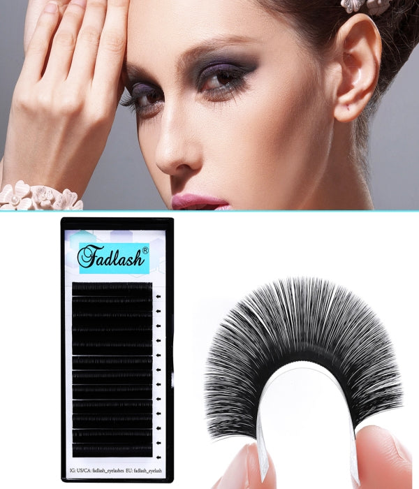 Fadlash Easy Fan Lashes 16-22mm Mixed Tray
