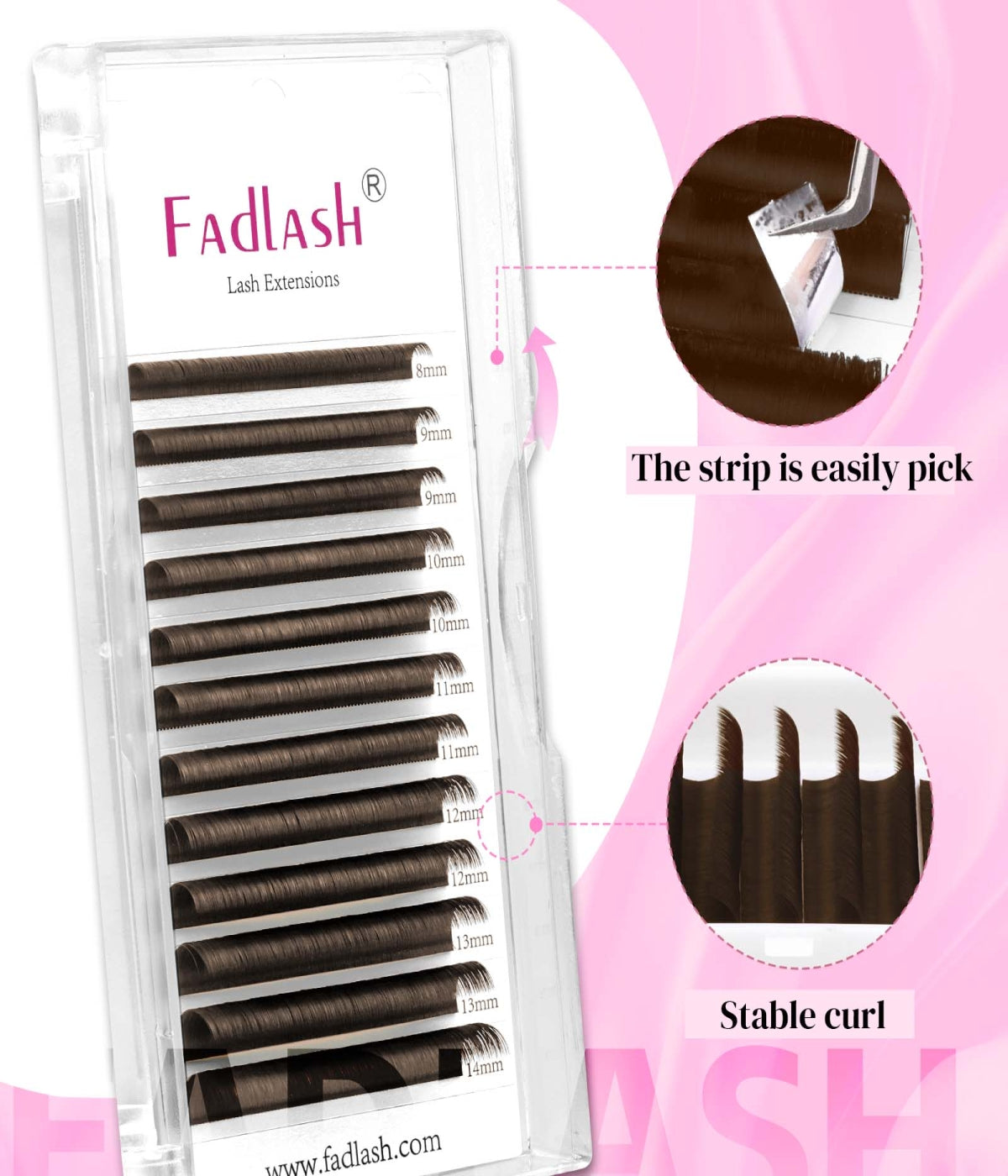 colored eyelash extension supplies​